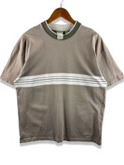 80s adidas リンガーTシャツ L グレー/バーガンディー - メルカリ
