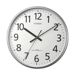 美品】リズム時計 電波時計 4MY846SR 壁掛け時計 日本製 RHYTHM - メルカリ