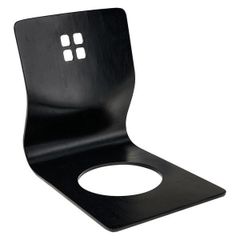 極美品/定価3.6万】天童木工 座椅子 T-5812MR 藤森健次 ブラック