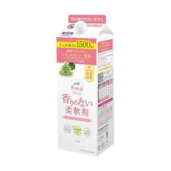 NSファーファジャパン ファーファフリー＆ 濃縮柔軟剤 無香料 エコパック 詰替用 1500ml 1セット(6個)のサムネイル