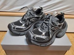 BALENCIAGA 6XL スニーカー ブラック/グレー メッシュ サイズ42 - メルカリ