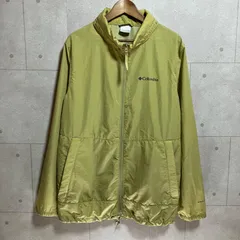 Columbia コロンビア Garside Jacket ガーサイドジャケット ナイロンジャケット 薄手 アウター XL グリーン メンズ アウトドア キャンプ SU-17-41