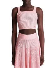 バルマン レディース トップス シャツ ニット Balmain Textured Knitopink ピンクのサムネイル