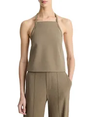 ヴィンス レディース トップス シャツ ホルター Vince Apron Halter Top Oak Mossのサムネイル