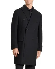テッドベーカー メンズ アウター コート Ted Baker Winthrop Coat Black ブラックのサムネイル
