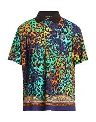 ジャストカバリ メンズ トップス ポロシャツ JUST CAVALLI Dark Purple パープルのサムネイル