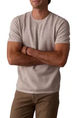 ノーマルブランド メンズ アウター パーカー・スウェット セーター ニット The Normal Brandriftknit Short Sleeve Sweater Stone ストーン