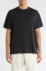 フィアオブゴッド メンズ トップス Tシャツ コットン Fear of God Essentialsignaturessentials Cotton Blend TShirt Vintage Black ブラック
