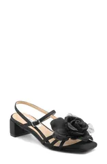 チャールズ・デイビッド レディース シューズ サンダル Charles Davideb Slingback Mary Jane Sandal Black ブラック