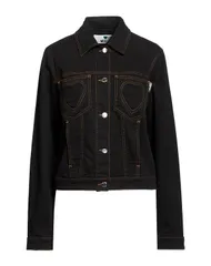 ラブ モスキーノ レディース アウター ジャケット・ブルゾン LOVE MOSCHINO Black ブラックのサムネイル