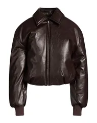 アクネ ストゥディオズ レディース アウター ジャケット・ブルゾン ACNE STUDIOS Dark Brown ブラウンのサムネイル