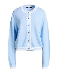 ヴェルサーチ レディース アウター カーディガン VERSACE Sky Blue ブルーのサムネイル