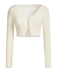 ジャクエムス レディース アウター カーディガン JACQUEMUS Off White オフホワイトのサムネイル
