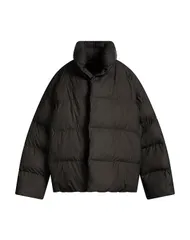 バレンシアガ レディース アウター ジャケット・ブルゾン パファージャケット BALENCIAGA Black ブラックのサムネイル
