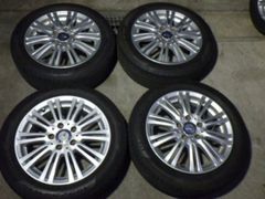お引取り限定]ボルボV70 純正 16インチ ＆8部バリ山 タイヤ 4本セット 