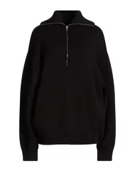 バレンシアガ レディース アウター カーディガン ファスナー付きニット BALENCIAGA Black ブラックのサムネイル