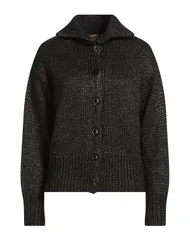 ヘルノ レディース アウター カーディガン HERNO Black ブラックのサムネイル