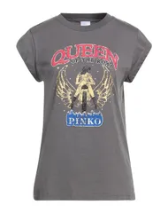 ピンコ レディース トップス Tシャツ PINKO Lead Gray グレーのサムネイル