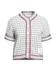 トムブラウン レディース トップス シャツ THOM BROWNE Gray グレーのサムネイル