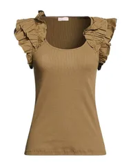 リュージョー レディース トップス Tシャツ LIU JO Military Green グリーンのサムネイル