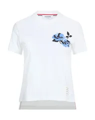 トムブラウン レディース トップス Tシャツ THOM BROWNE White ホワイトのサムネイル