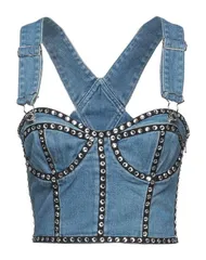 モスキーノ レディース トップス シャツ MOSCHINO Blue ブルーのサムネイル