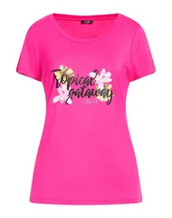 リュージョー レディース トップス Tシャツ LIU JO Fuchsia フューシャのサムネイル