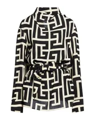 バルマン レディース トップス シャツ BALMAIN Black ブラックのサムネイル