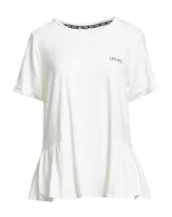 リュージョー レディース トップス Tシャツ LIU JOff White オフホワイトのサムネイル
