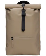 レインズ メンズ バッグ バックパック・リュックサック Rains Mens Rolltop Rucksack Bag Beige ベージュのサムネイル