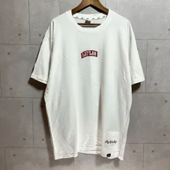 LEFLAH レフラー ロゴ 刺繍 Tシャツ ショートスリーブ カットソー 半袖 トップス XXL ロンターロゴ ホワイト 白 メンズ SU-18-18のサムネイル