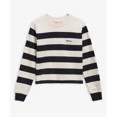 バブアー レディース アウター ニット・セーター クルーネック Barbour Womens Crew Neck Jumper NavyCloud S ネイビーのサムネイル