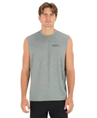 ハーレー メンズ トップス タンクトップ Hurley Mens Outback Muscle RegularFitank Top Great White ホワイトのサムネイル