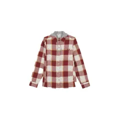 ディッキーズ レディース アウター ジャケット・ブルゾン シャツ Dickies Flannel Shirt Jacket Fired Brickのサムネイル