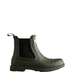ハンター メンズ シューズ ブーツ・レインブーツ チェルシーブーツ チェルシー Hunter Commando Chelsea Boots Dark Olive オリーブ