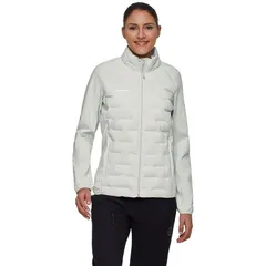 マムート レディース アウター ジャケット・ブルゾン Mammut Sender IN Hybrid Jacket Womensilver Sage セージのサムネイル