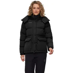 マムート レディース アウター ジャケット・ブルゾン フーデッドジャケット Mammut Roseg 20 IN Hooded Jacket Womens Black ブラックのサムネイル