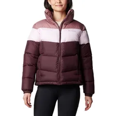 コロンビア レディース アウター ジャケット・ブルゾン カラーブロック Columbia Puffect II Colorblock Jacket Womens MoonvistaPink DawnFのサムネイル