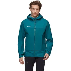 マムート メンズ アウター ジャケット・ブルゾン フーデッドジャケット Mammut Ducan Guide HS Hooded Jacket Mens Deep Teal ティールのサムネイル