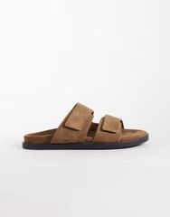 MONITALY × サンダルマン スエード サンダル 別注 モニタリー レザー 