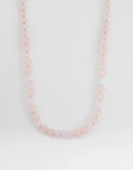 アクセサライズ レディース アクセサリー ネックレス・チョーカー・ペンダントトップ レース Accessorize lydia beaded necklace in light PINK ピンクのサムネイル