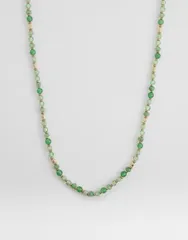 アクセサライズ レディース アクセサリー ネックレス・チョーカー・ペンダントトップ レース Accessorize beaded necklace GREEN グリーンのサムネイル