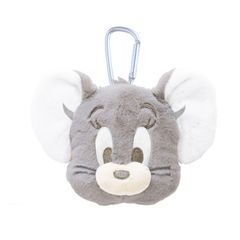신품 티즈 팩토리 톰과 제리 카라비나 봉제 인형 지퍼 마스코트 더스티 컬러 / 타피 더스티 컬러 / 타피 약 H136xW174xD65mm 이내 TJ-5546997DF