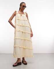 Waist Drawstring Nylon Dress サハラ ワンピース - メルカリ