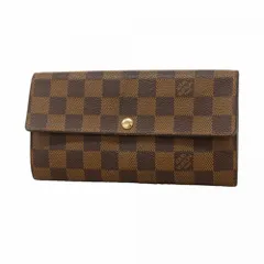 ルイ・ヴィトン(Louis Vuitton) ルイ・ヴィトン 長財布 ダミエ ポルトフォイユ サラ N61734 エベヌレディース