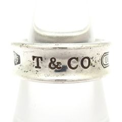 ミチェル様専用TIFFANY 1837 スクエアリング 11号 SV925 - メルカリ