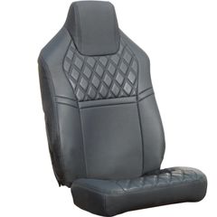 CUSTOMCLUB HIACE シートカバー ブラック4型S-GL 一式 - メルカリ