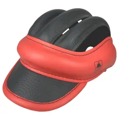 新品 lovell(ラベル) カスク ワンタッチで着脱可能クイックバックル M（57～60㎝）ツートン RD/BK レッド/ブラック ヘッドギア 頭部保護のサムネイル