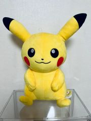 美品⭐︎初期 ピカチュウ ぬいぐるみ 巨大 上質生地 可愛い - メルカリ