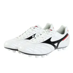 新品 ミズノ（MIZUNO） サッカースパイク 天然芝/土/人工芝用 モレリアII JAPAN P1GA250209 お一人様一点まで （ホワイト×ブラック/２７．０/Men's、Lady's）